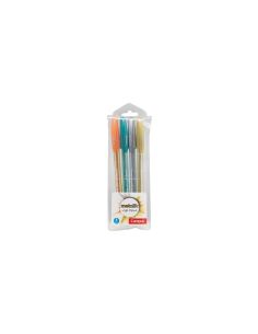 Bolígrafo Tinta Gel Campus Gel Pen Metallic Colores Surtidos Bolsa /4 Ud.