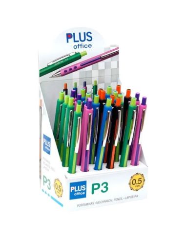 Portaminas Plus Office P3 0,5 Mm Colores Surtidos
