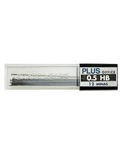 Minas Plus Office 0,5 Mm. Hb Estuche 12 Minas