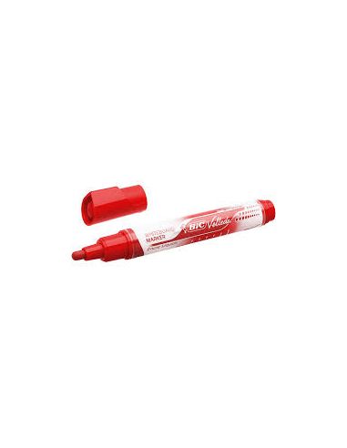 Rotulador Bic Velleda Large Rojo