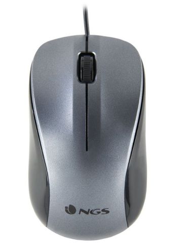 Raton Optico Con Cable De 1200 Dpi Negro Ngs Color Negro