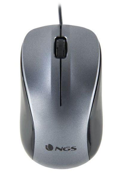 Raton Optico Con Cable De 1200 Dpi Negro Ngs Color Negro