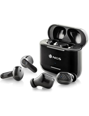 Auricular Ngs Artica Duo Bluetooth Tactil 30 Horas Autonomia Color Negro