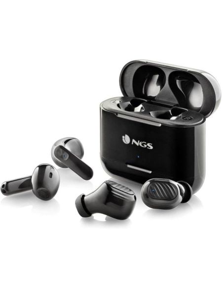 Auricular Ngs Artica Duo Bluetooth Tactil 30 Horas Autonomia Color Negro
