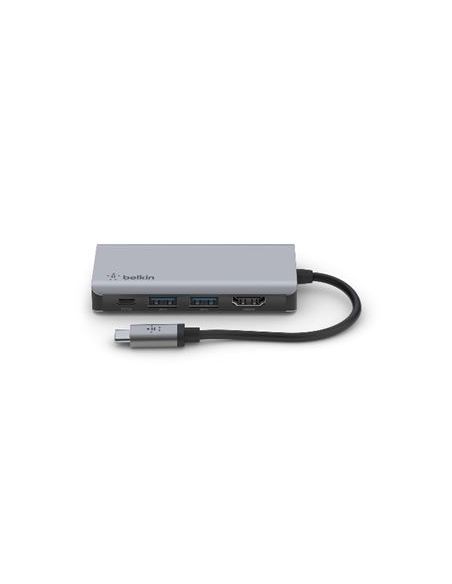 Belkin Avc006Btsgy Usb 3.2 Gen 1 (3.1 Gen 1) Type-C Plata