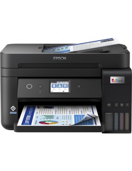 Equipo Multifuncion Epson Ecotank Et-4850 Tinta 15 Ppm Bandeja 250 Hojas Escaner Copiadora Impresora