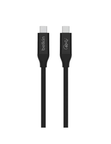 Cable Belkin Inz001Bt0.8Mbk Usb4 Usb-C Usb-C Pd 100W 40Gbps 0.80M
