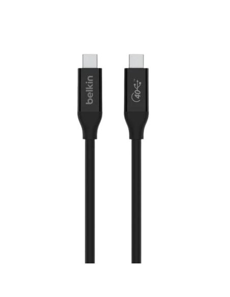 Cable Belkin Inz001Bt0.8Mbk Usb4 Usb-C Usb-C Pd 100W 40Gbps 0.80M