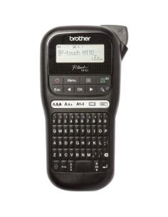 Rotuladora Brother Pth110 Termica Pantalla Lcd Teclado Qwerty Velocidad 20 Mm/S Ancho Maximo Cinta 12 Mm
