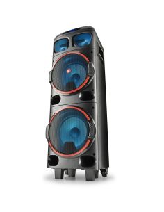Altavoz Ngs Premium Doble Subwoofer 8\" 300W Con Bateria Bluetooth Y Tws-Usb/Micro Sd/Aux In Con Asa