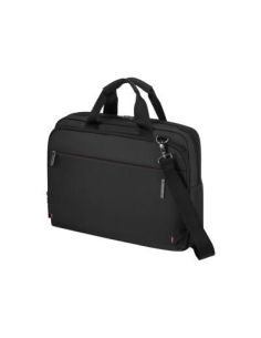 Maletin Para Portatil Samsonite Network 4 15,6\" Negra Con Asa Y Bolsillos Exteriores Color Negro