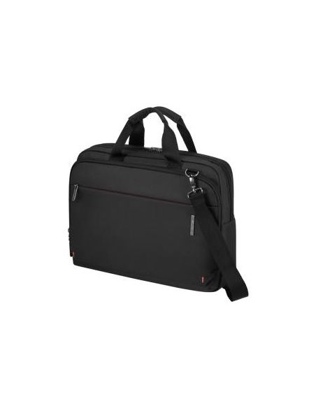 Maletin Para Portatil Samsonite Network 4 15,6\" Negra Con Asa Y Bolsillos Exteriores Color Negro