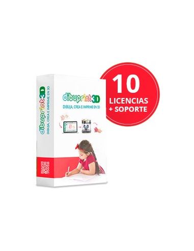 Dibuprint 3D Colido Software Small Soporte Gold 8X5 Licencias 10