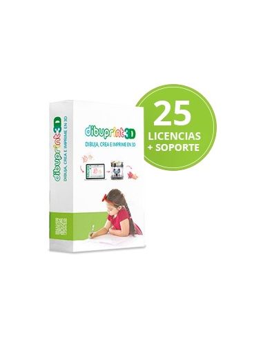 Dibuprint 3D Colido Software Medium Soporte Gold 8X5 Licencias 25