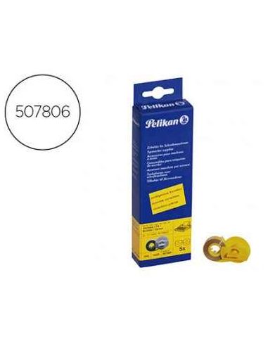 Cinta Maquina Pelikan Para Brother Olympia Ta Grupo 143C Lift-Off -Pack 5 Unidades