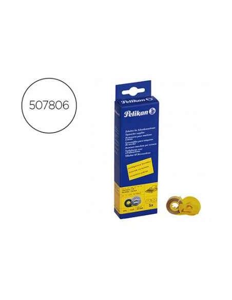 Cinta Maquina Pelikan Para Brother Olympia Ta Grupo 143C Lift-Off -Pack 5 Unidades