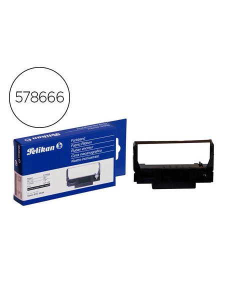 Cinta Impresora Pelikan Para Epson Erc 30/34 Violeta Grupo 655