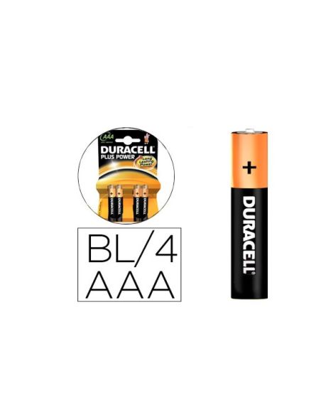 Pila Duracell Recargable Aaa 750 Mah Blister De 4 Unidades|Libreriasalesiana