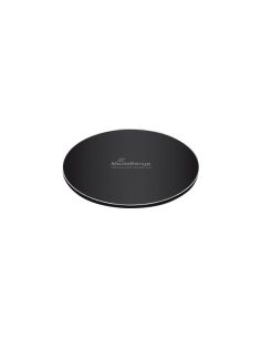 Cargador Inalambrico Mediarange Para Smartphones Compatible Carga Rapida Qi Color Negro