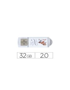 Memoria Usb Techonetech Flash Drive 32 Gb 2.0 Que Vida Mas Perra