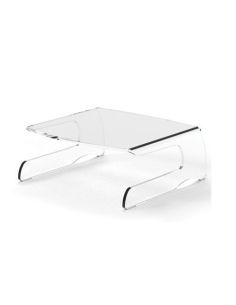Soporte Fellowes Para Monitor Clarity Transparente 107X254X270 Mm Hasta 15 Kg