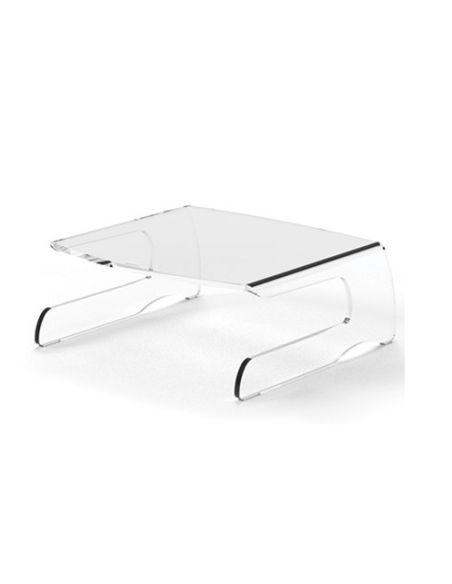 Soporte Fellowes Para Monitor Clarity Transparente 107X254X270 Mm Hasta 15 Kg