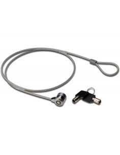 Cable De Seguridad Ewent Para Portatil Con 2 Llaves Longitud 1,5 Mt