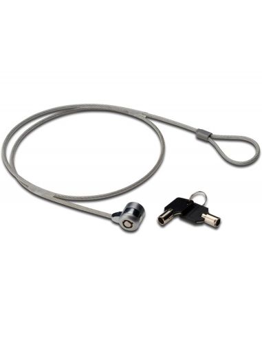 Cable De Seguridad Ewent Para Portatil Con 2 Llaves Longitud 1,5 Mt