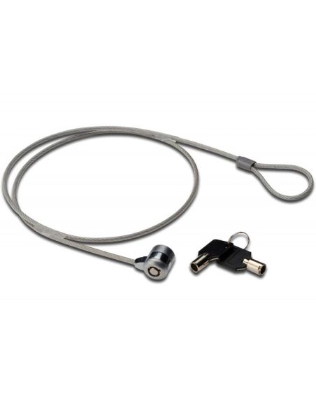 Cable De Seguridad Ewent Para Portatil Con 2 Llaves Longitud 1,5 Mt