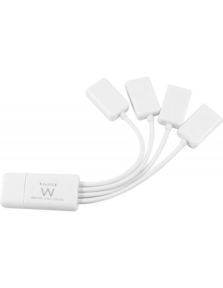 Hub Ewent Flexible 4 Puertos Usb 2.0