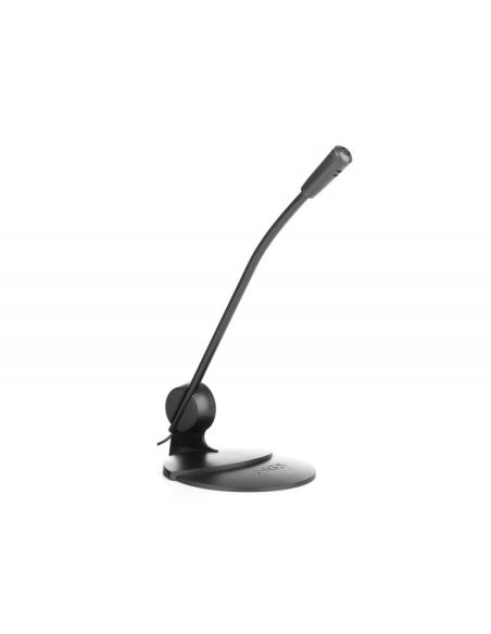 Microfono Sobremesa Ngs Microphone Ms 102 Para Escritorio Y Monitor Doble Peana De Sujecion Longitud