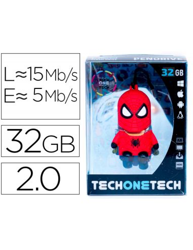Memoria Usb Tech On Tech Super Spider 32 Gb