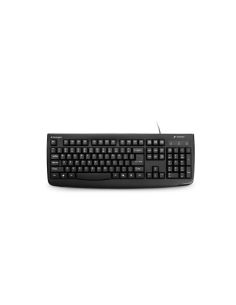 Teclado Kensington Pro Fit Lavable 104 Teclas Con Cable Color Negro 455X220X40 Mm