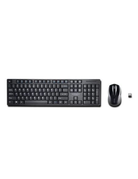 Set Teclado Y Raton Kensington Inalambrico Pro Fit Qwerty Negro