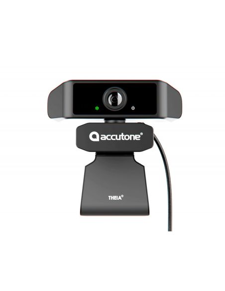 Camara Webcam Accutone Ze-Theia True Hd Conexion Usb 1920X1080 Con Tripode Usb 2.0