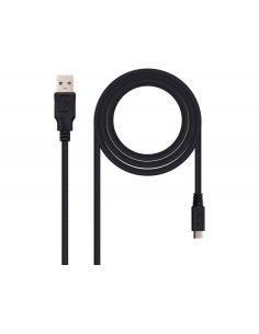 Cable Usb Nanocable 2.0 Tipo A/M-Micro Usb B/M Color Negro Longitud 1,8 M