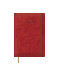 Dohe  Agenda Samba  Día Página  15 X 21 Cm.  Color Rojo