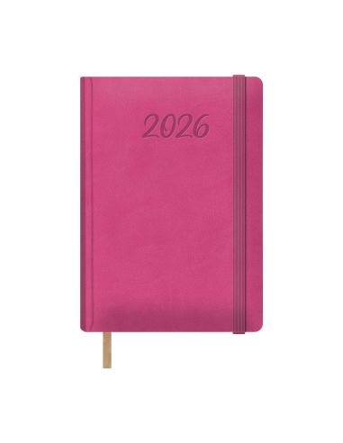 Dohe  Agenda Samba  Día Página  15 X 21 Cm.  Color Fucsia