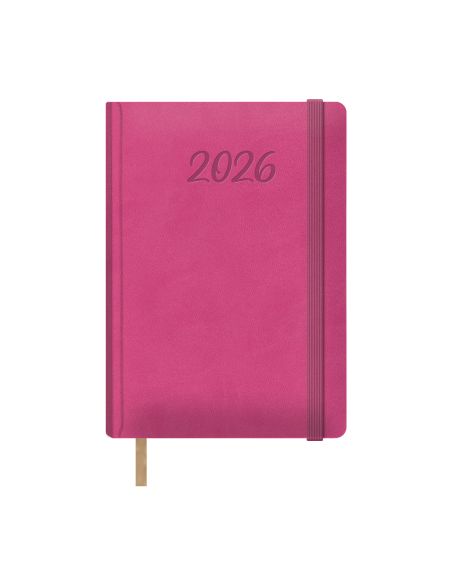 Dohe  Agenda Samba  Día Página  15 X 21 Cm.  Color Fucsia