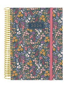 Agenda Finocam Design E10 - 155X212 Mm Dia Pagina 2026 Flora