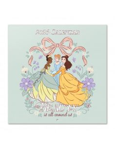 Calendario Anual 2026 Erik Pared 295 X 295 Mm Disney Princesas