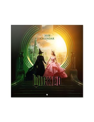 Calendario Anual 2026 Erik Pared 295 X 295 Mm Wicked