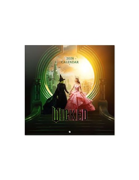 Calendario Anual 2026 Erik Pared 295 X 295 Mm Wicked