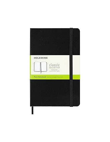 Libreta Clasica Tapa Dura Negra P (9X14Cm) Rayas Moleskine Mm710