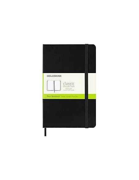 Libreta Clasica Tapa Dura Negra P (9X14Cm) Rayas Moleskine Mm710