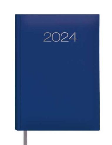 Agenda Lisboa Día Página 14 X 20 Cm Azul