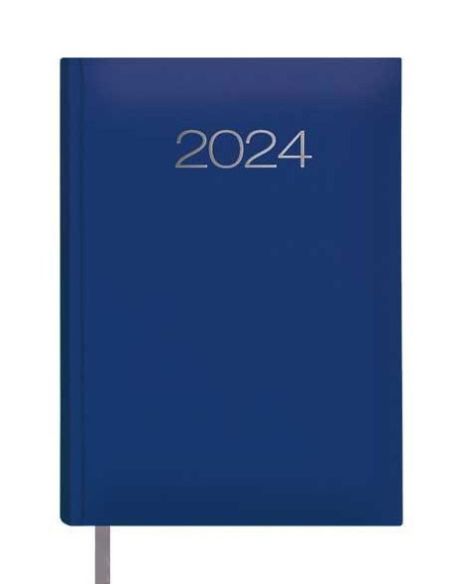 Agenda Lisboa Día Página 14 X 20 Cm Azul
