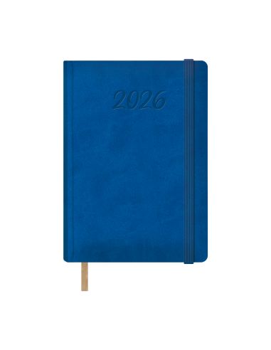 Dohe  Agenda Samba  Día Página  15 X 21 Cm.  Color Azul