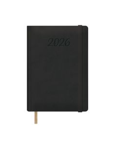 Dohe  Agenda Samba  Día Página  15 X 21 Cm.  Color Negro