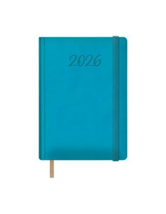 Dohe  Agenda Samba  Día Página  15 X 21 Cm.  Color Turquesa